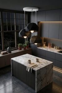 Modern Geometric 3-Light Pendant Ceiling Light – Contemporary Cluster Hanging Fixture 1