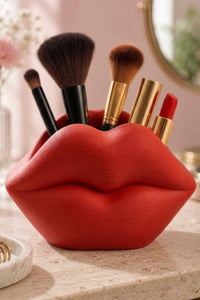 Lip Shaped Organizer – Stylish Desk & Vanity Holder 6