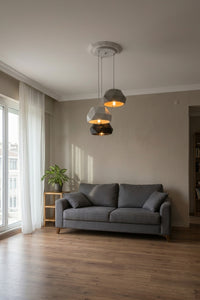 Modern Geometric 3-Light Pendant Ceiling Light – Contemporary Cluster Hanging Fixture 18