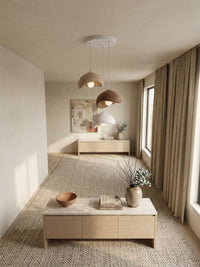 3-Light Moon Dome Pendant Chandelier — Sculptural Modern Lighting 2