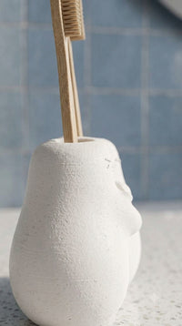 Hugging Couple Toothbrush Holder – Cute His & Hers Bathroom Decor, 3D Printed 21