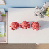 Curious Monkey Figurine Set (3-Piece) — Playful Sculptural Decor 6