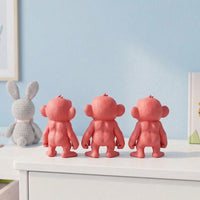 Curious Monkey Figurine Set (3-Piece) — Playful Sculptural Decor 7