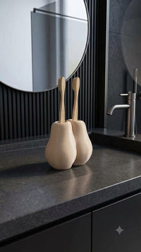 Hugging Couple Toothbrush Holder – Cute His & Hers Bathroom Decor, 3D Printed 11