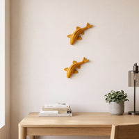 Koi Fish Wall Decor, Set of 2 – 3D Printed Wall Sculpture, Modern Zen Wall Art 8